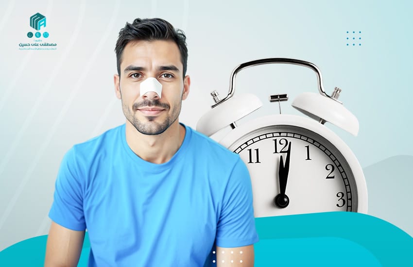 كم يستمر الورم بعد عملية تجميل الانف؟